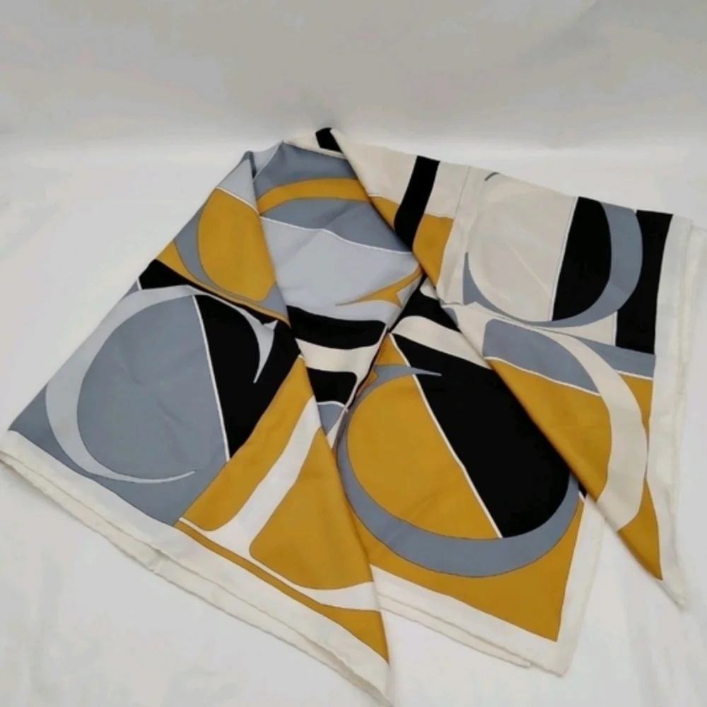 Christian Dior Monochrome Logo Scarf